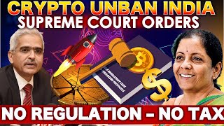 CRYPTO INDIA URGENT UPDATE! SUPREME COURT ORDERS UNBAN OF CRYPTO IN INDIA | CRYPTO NEWS INDIA TODAY
