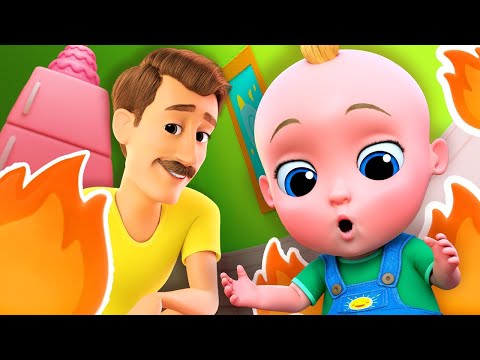 🔥The Floor Is Lava - Johny Johny Yes Papa + Peek A BOO - LooLoo Kids Nursery Rymes & Kids Songs