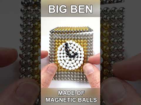 The Big Ben Made of Magnetic Balls