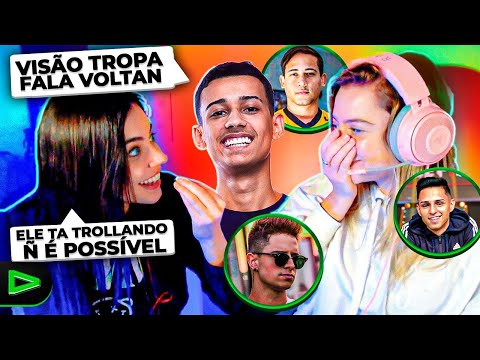 BAK NOS TROLLOU? FIZ UM CONCURSO DE IMITADORES DO FREE FIRE COM A LOUD MII