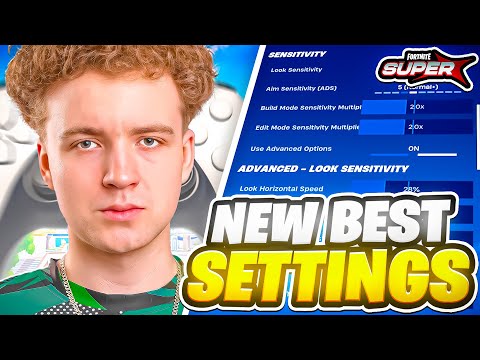 *NEW* BEST Controller Settings For Fortnite Season 3! (PS4/PS5/PC/XBOX)