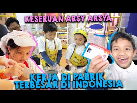 PENUH DENGAN PERJUANGAN!! ARSY ARSYA BERHASIL LEWATI MISI MEMBUAT SESUATU DI PABRIK BESAR!!