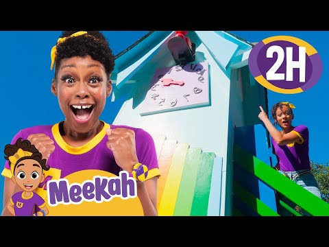 Meekah's CRAZY KID'S PLAYGROUND! + More | Blippi and Meekah Best Friend Adventures