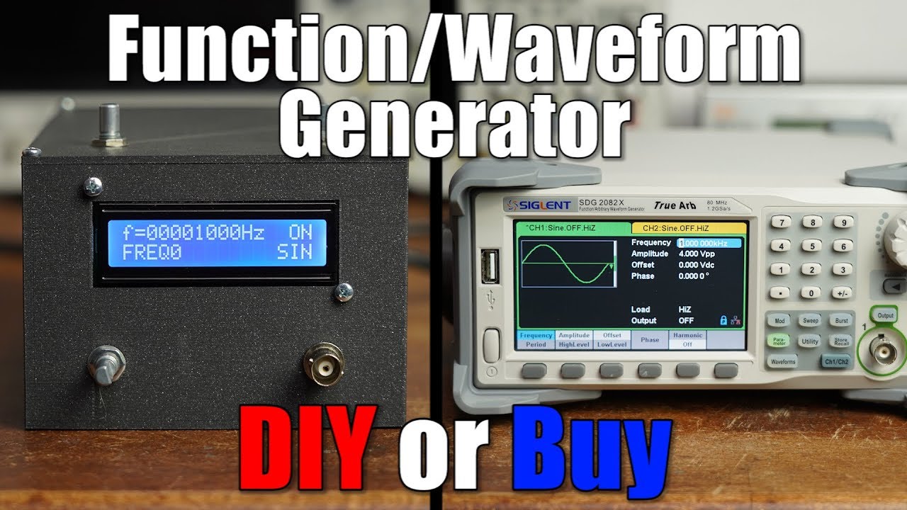 Function/Waveform Generator DIY or Buy