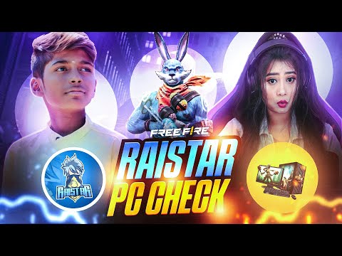 RAISTAR PC CHECK ON LIVE🤯🥵 RAISTAR FACE REVEAL CHALLENGE ON LIVE😮😬 @RaiStar