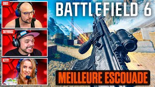 Battlefield 6 est Incroyable en Escouade! (ft Skyrroz, Kitty & Gius)