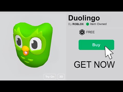 QUICK! Get The FREE DUOLINGO Outfit in Roblox!