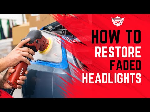 How To Restore Faded Headlights | Detail King
