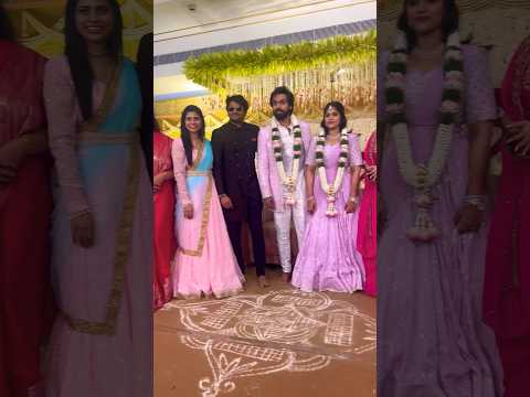 Congratulations Maanas & Srija 🥳❤️🥹 Just Wish you guys the best 🤗🤗 #maanas  #engagement #smk