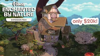 Fairy Starter Home | The Sims 4 Enchanted By Nature Speed Build