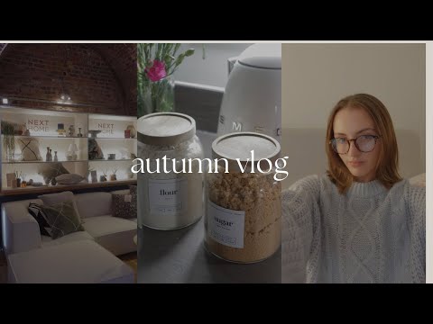 weekly vlog | autumn, london, organising, home