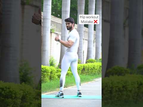 Hip Workout Correction โ Shurufit India | #youtubeshorts #shorts