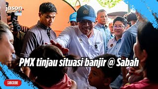 PM Anwar Ibrahim turun ke Sabah untuk meninjau kerosakan akibat banjir dan tanah runtuh