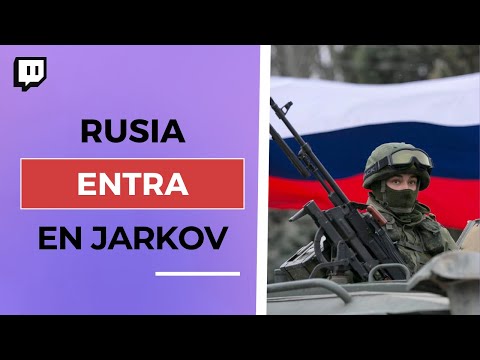 RUSIA ENTRA en JARKOV: ¿nuevo FRENTE en la guerra de UCRANIA?