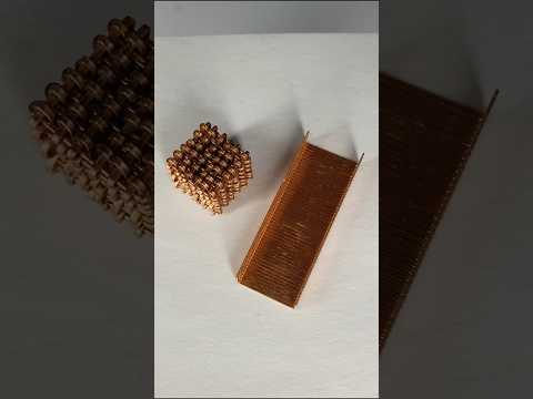 ИЗ СКОБ для СТЕПЛЕРА 😱 #самоделки #diy