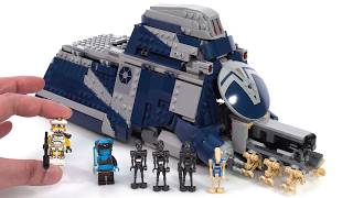 LEGO Star Wars Separatist MTT (Battle of Felucia) review! #NotSponsored 75435