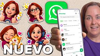NUEVOS stickers en WhatsApp: fácil, rápido... ¡quedan GENIAL!
