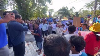 ម្តងនេះកក្រើកស្រុកពួក​ ប្រជាពលរដ្ឋក្រោកឈរតវ៉ារបណ្តេញ​នឹងលុបបំបាត់អាជា្ងធរអប្សរា​ - ខេត្តសៀមរាប