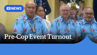 YouTube video thumbnail: Only Two Non-Pacific World Leaders Attend Pre-COP Climate Talks