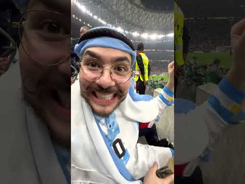 I TOUCHED THE BALL MESSI SCORED WITH!! 😱 #ShortsFIFAWorldCup