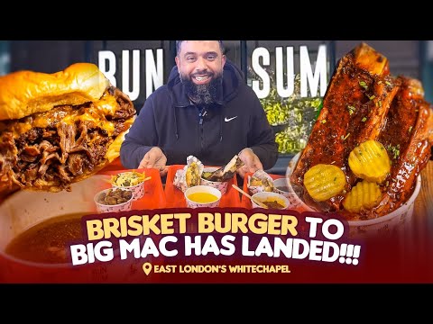 Is this the BEST burger in East London's Whitechapel | Beef brisket smash burgers, Big Mac, Ribs…