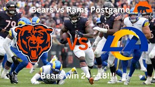 Bears vs Rams Postgame analysis
