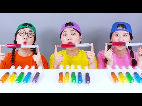 Bắn thạch Thử thách thạch Mukbang DONA