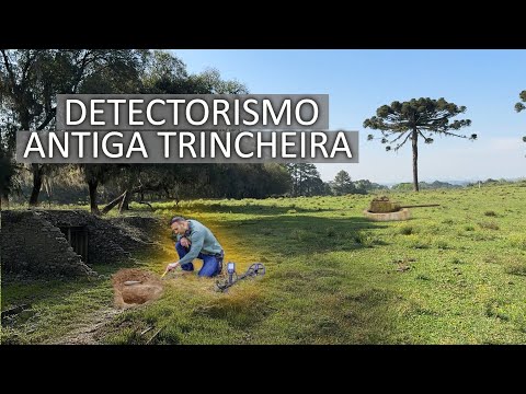 Testei meu SUPER DETECTOR DE METAIS em uma Antiga TRINCHEIRA de G.U.E.R.R.4 !!!