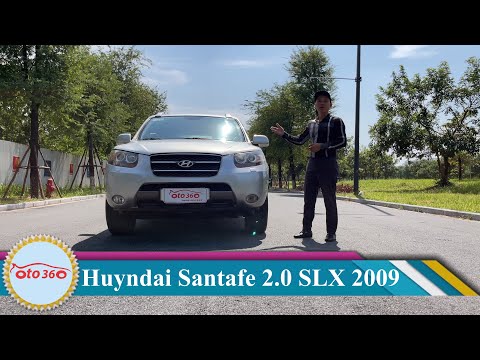 Hyundai Santa Fe SLX 2009 - Bán xe Hyundai Santafe 2.0 SLX 2009 nhập khẩu nội địa Hàn Quốc