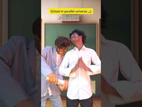 School in Parallel Universe 🤣 #shorts #funnyshorts #school #sraoster #ykkavi #youtubeshorts