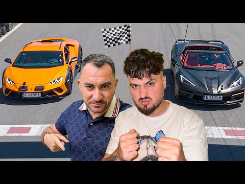 Lamborghini VS Corvette: Cursa Cu Pescobar 0-100 (Cine Castiga) ?