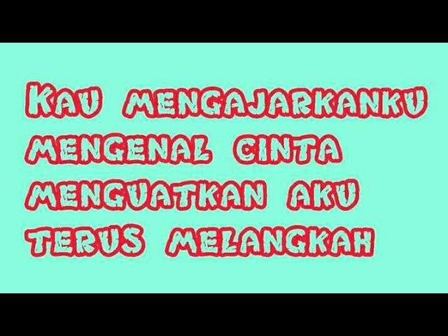 Lirik Lagu Zbi Crew Kepastian Rasa Kita
