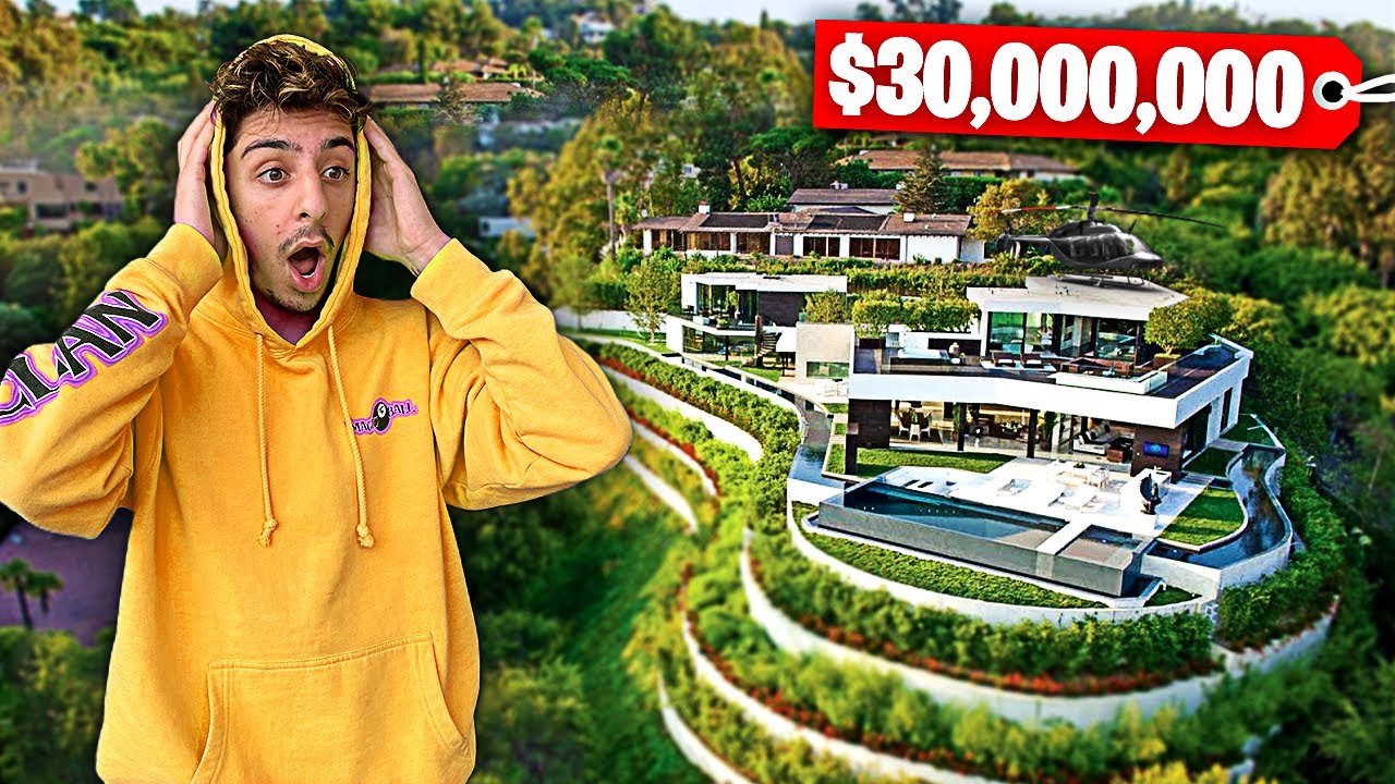 OUR NEW 30, 000, 000 HOUSE (FULL TOUR)