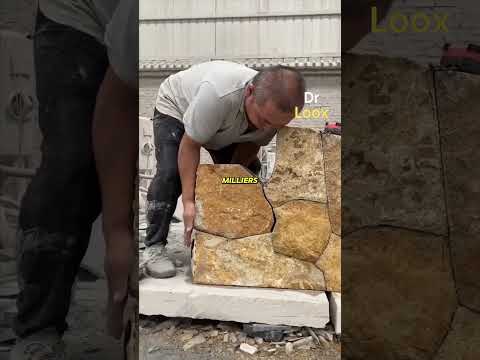 Cette technique rend les murs plus solides sans ciment