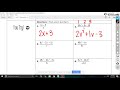 Exploring Adding and Subtracting Rational Expressions