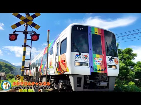 【電車】踏切動画 68【鉄道 ふみきり】 JR四国  予讃線＆土讃線 宇和海