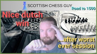 Road to 1500: Nice dutch win after worst ever session.