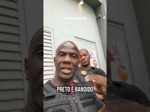 Nem todo Preto é bandido - Oliver #videoviral #policia #bastidores #impuros #series #pretosnotopo