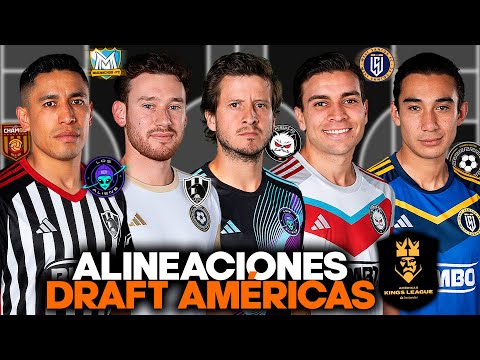 Analizando Alineaciones de Draft de la Kings League Américas (Split 3) tras el Mercato