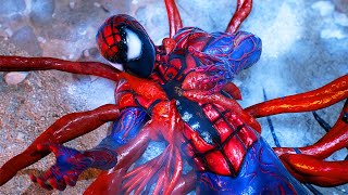 Peter Get The Symbiote Transformations Spider-Carnage vs Anti-Venom in Marvel's Spider-Man 2