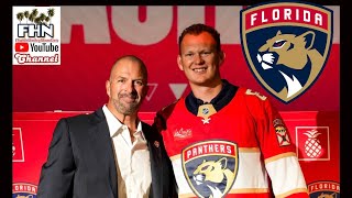 Brady Tkachuk Joins the Florida Panthers: Press Conference with GM Bill Zito