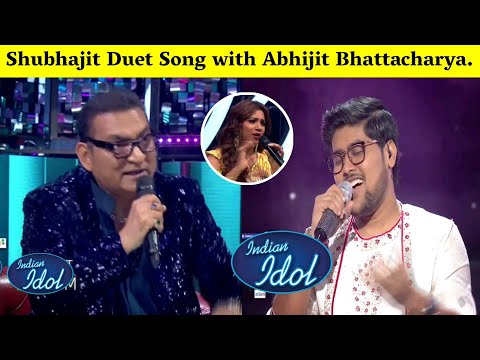 Shubhajit Chakraborty Duet Song with Abhijit Bhattacharya in Indian Idol 15/Greatest Love Song.