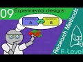 Experimental Design in Psychology