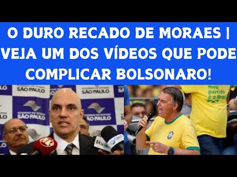 A DURA FALA DE MORAES SOBRE O ATENTADO EM BRASÍLIA | VEJA VÍDEO QUE PODE COMPLICAR BOLSONARO!