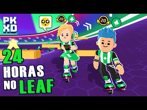 🟢 24 Horas Jogando pelo TIME LEAF na Gravidade Zero do PK XD