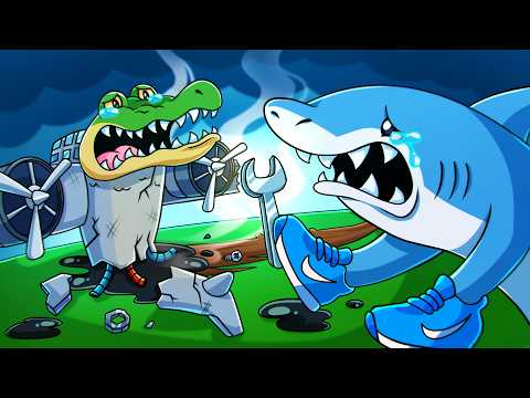TRALALERO TRALALA REPAIRS BOMBARDINO CROCODILO! Italian Brainrot Animation