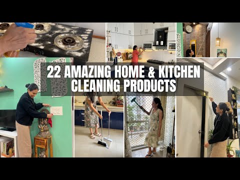 22 Tried & Tested Home & kitchen Cleaning Products from AMAZON 2024 | 22 Best Home Hacks from 2024