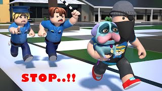 ROBLOX Brookhaven 🏡RP: Criminal Dog Becomes Police Dog | Roblox Sun