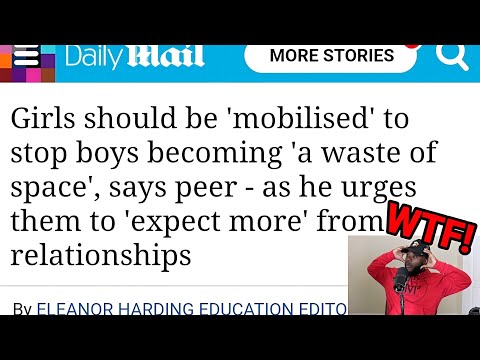 Girls Told to ‘FIX BOYS’ – Politician Calls Young Men ‘A WASTE OF SPACE’!”