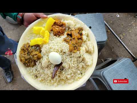 80rs for Unlimited Non Veg Food || Unlimited Non Veg Food 80rs Only  / #streetfood // #hyderabadfood